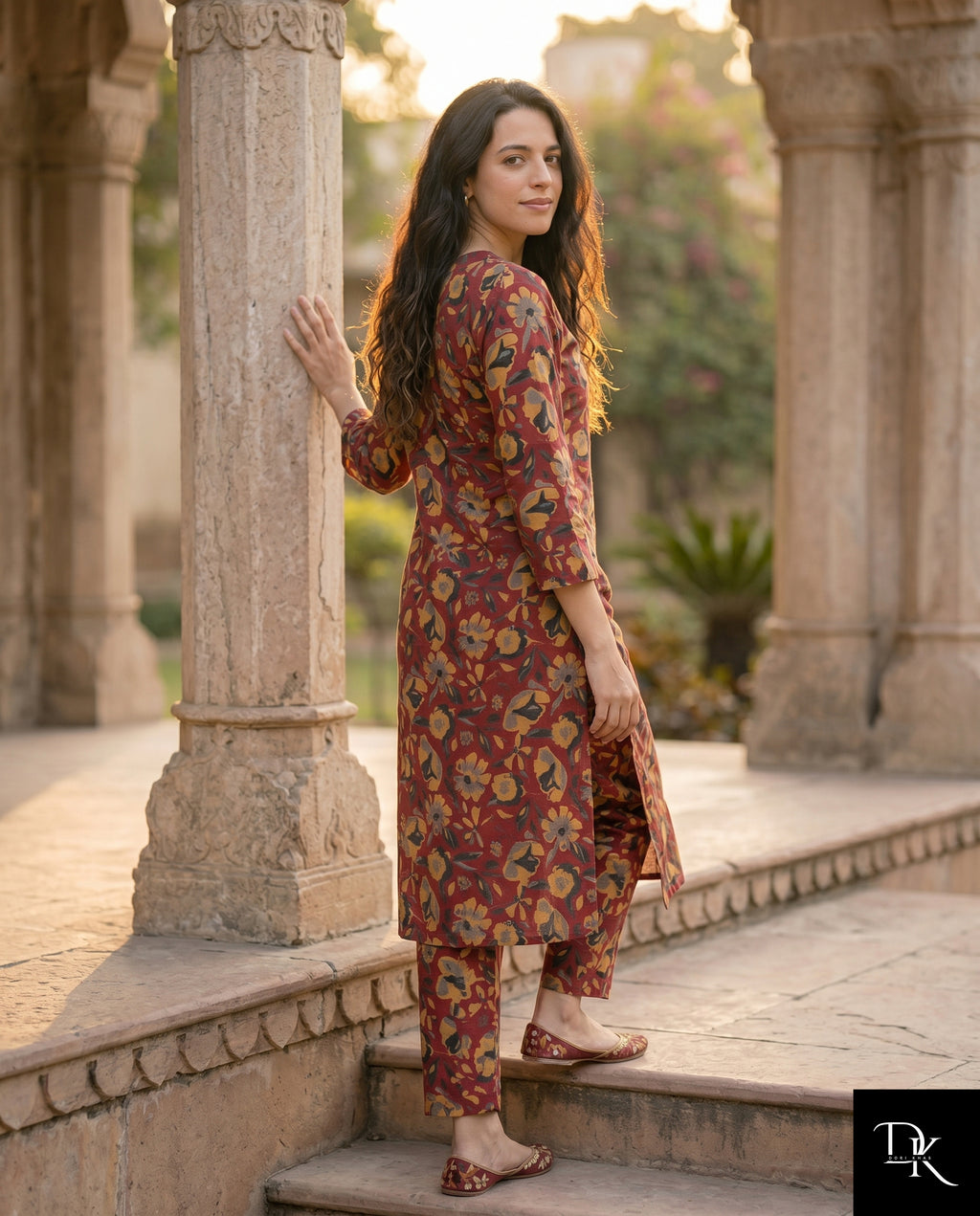 Garnet Bloom | 2 Piece - Allover Printed Lawn (Unstitched)