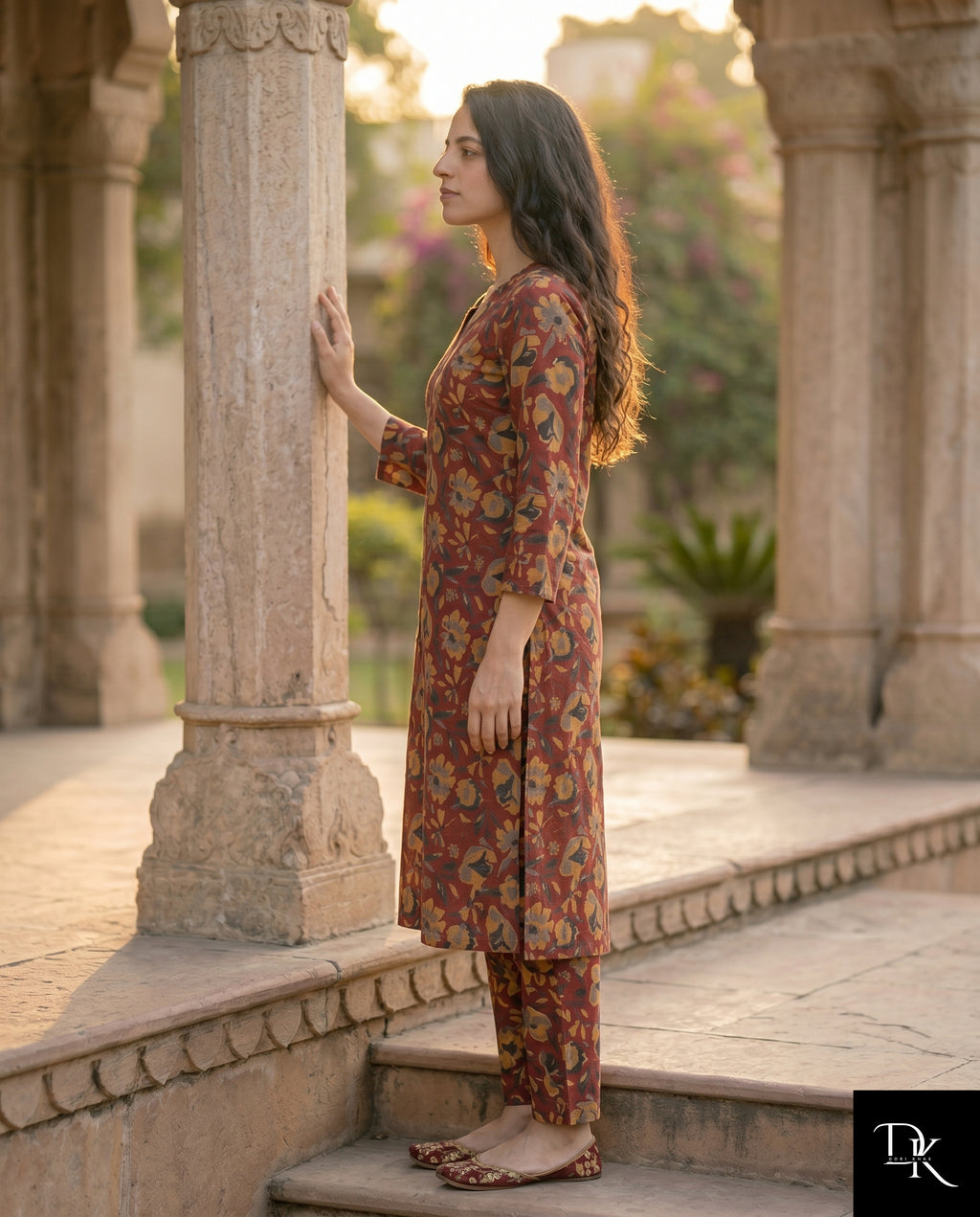 Garnet Bloom | 2 Piece - Allover Printed Lawn (Unstitched)