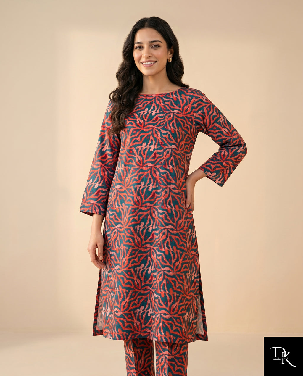 Coral Maze | 2 Piece - Allover Printed Lawn (Unstitched)