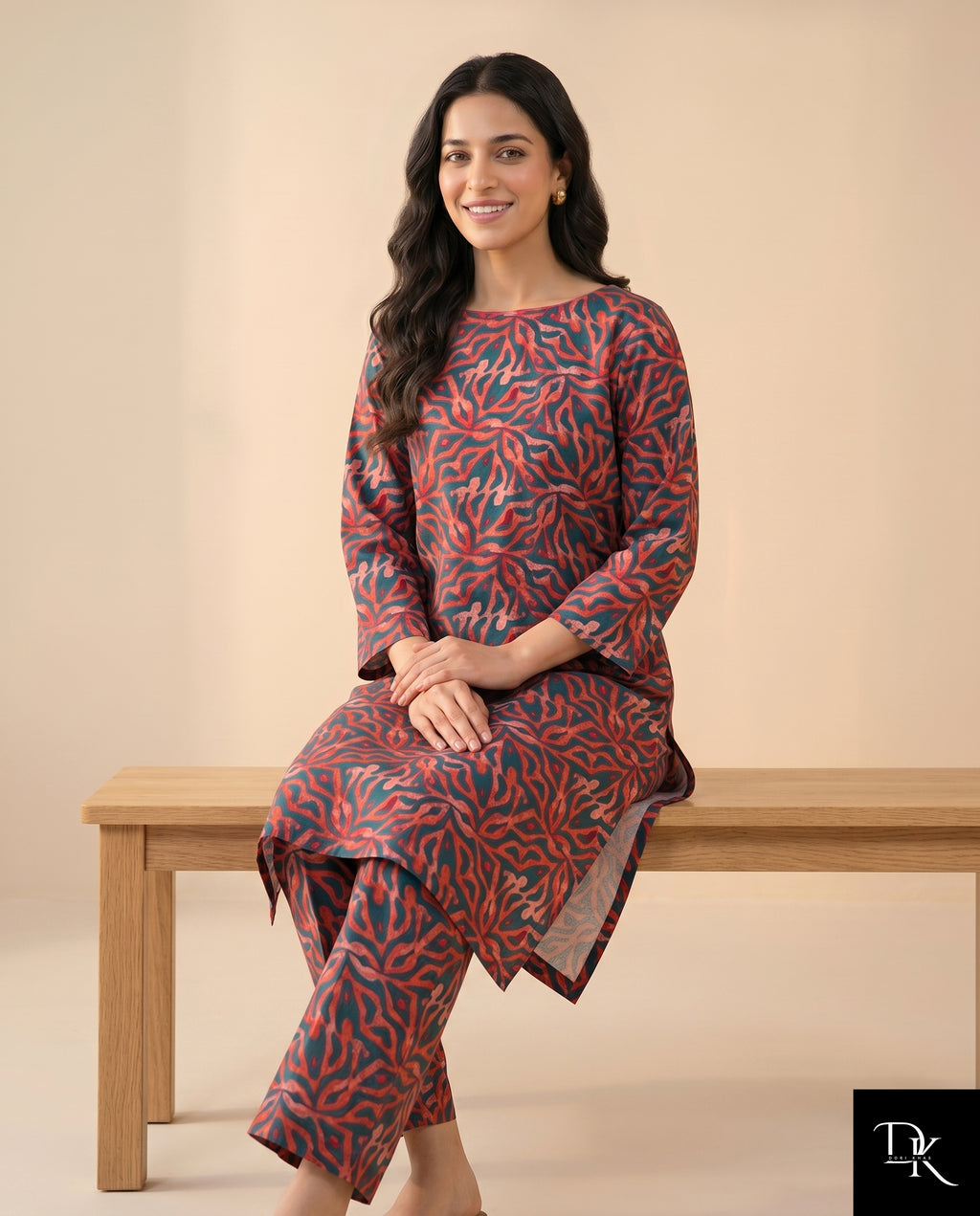 Coral Maze | 2 Piece - Allover Printed Lawn (Unstitched)