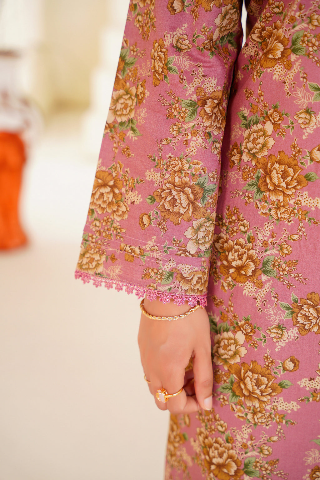 Rosa | Floral Printed Lawn Suit (3pc)