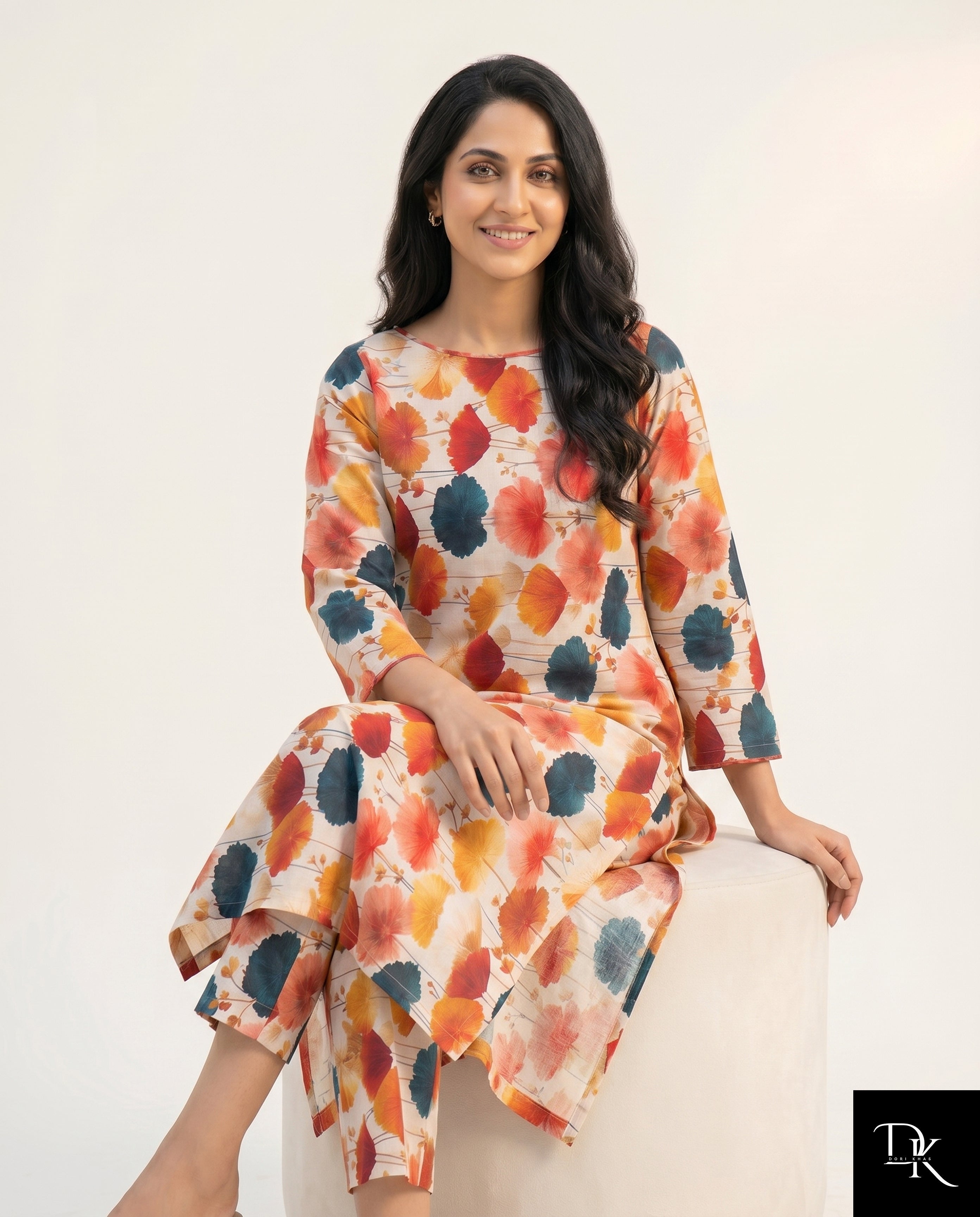 Saffron Breeze | 2 Piece - Allover Printed Lawn (Unstitched)