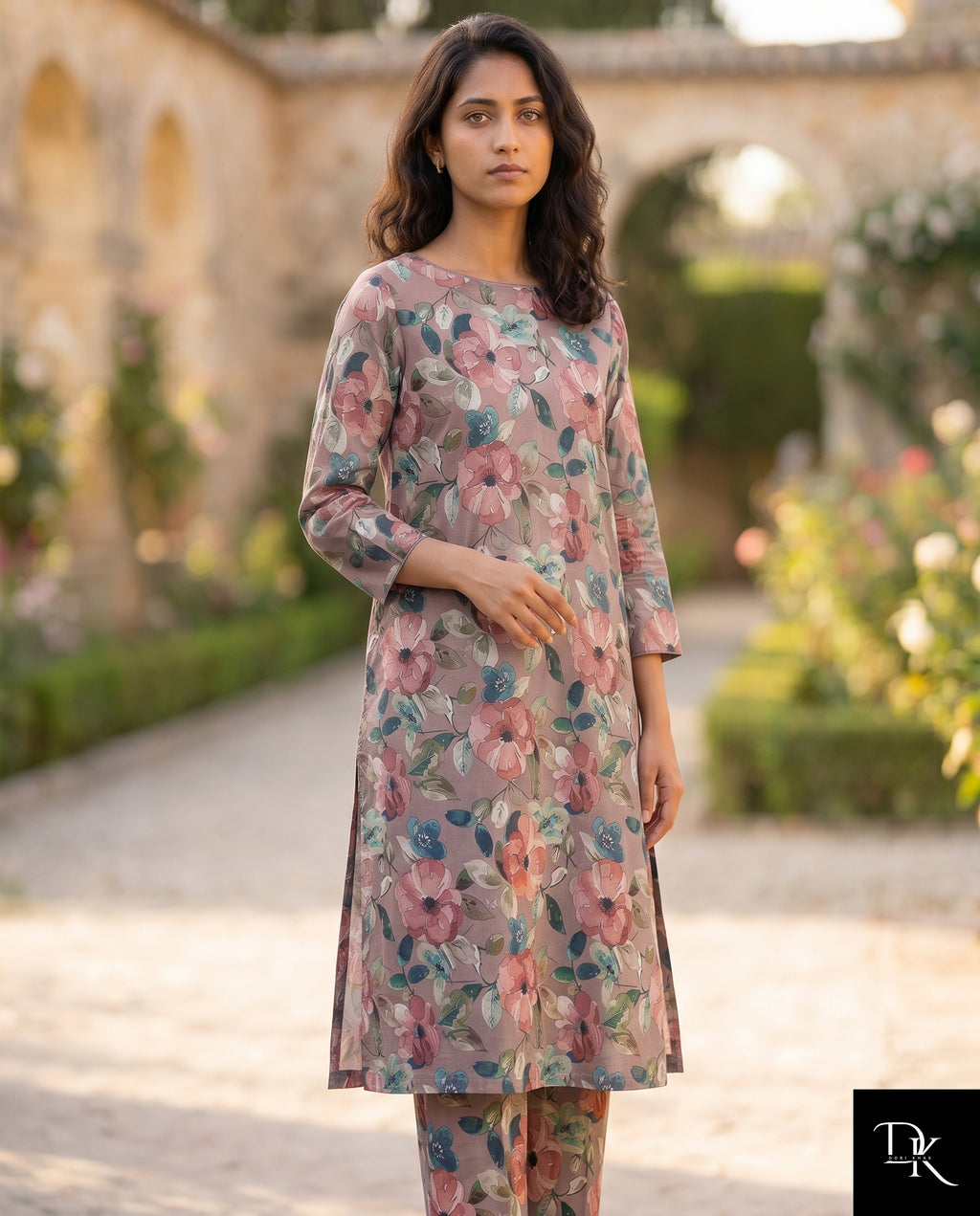 Blush Flora | 2 Piece - Allover Printed Lawn (Unstitched)