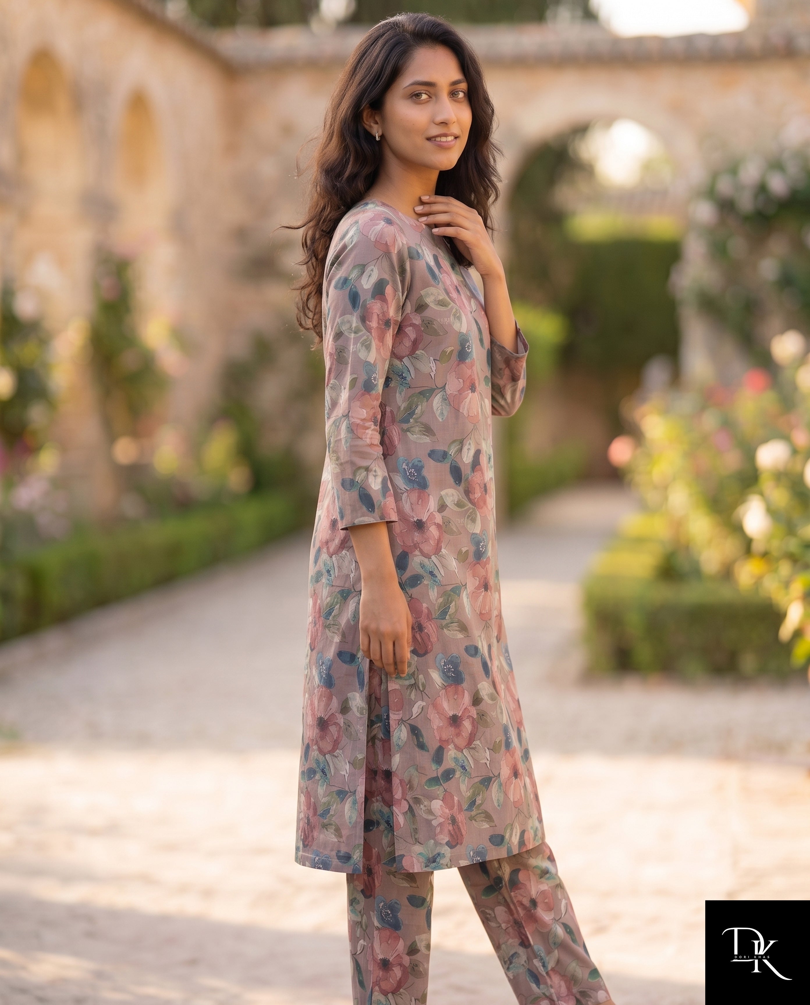 Blush Flora | 2 Piece - Allover Printed Lawn (Unstitched)